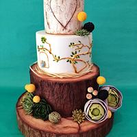 Wedding Cake "Autumn Love"