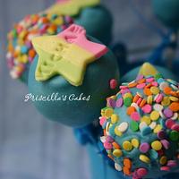 Bubblegum & Vanilla Cakepops