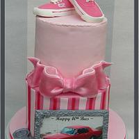 Vans Shoes Cake