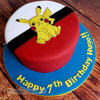 Hugo - Pikachu Pokemon Birthday Cake