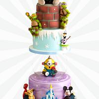 Cartoon Wedding Cake Cartoon Wedding Cake