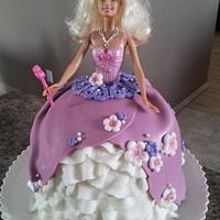 Barbie cake Barbie cake