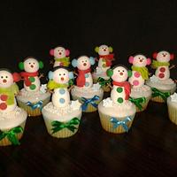 Cristmas cupcake