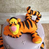 Tigger birthday cake 