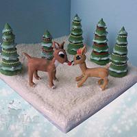 Rudolph & Clarice - Bake a Christmas Wish Collaboration