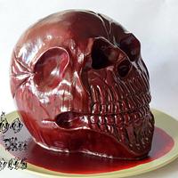 Human Skull Cake 