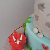 Dinosaurs cake 