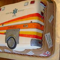 Paramedic Grooms Cake