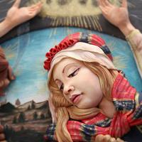 Madonna del Magnificat - Sandro Botticelli - Italian Sugar Dream Collaboration