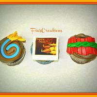 Diwali Pataka's Cupcakes