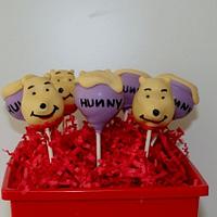 Winnie the Pooh cakepops