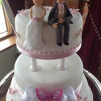 Butterfly Wedding Cake