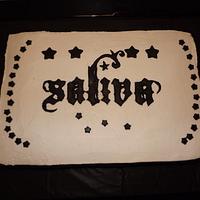 Cake made for the Rock band Saliva