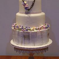 Flora Wedding Cake