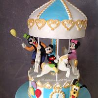 Carousel Disney cake
