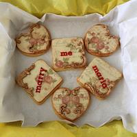 "Marry me" cookies (part 2)