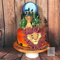 Lion King Cake "simba"