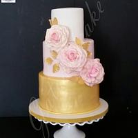 Wedding cake Roses