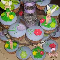 Tinkerbell Cupcakes