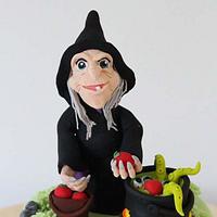 The evil witch from Snowwhite