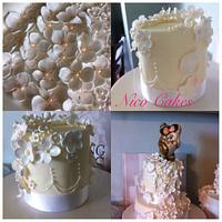 my first wedding cake