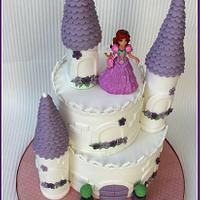 Princess Castle Birthday Cake
