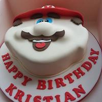 3D Mario cake 