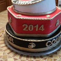 2014 Marine Corps Ball cake