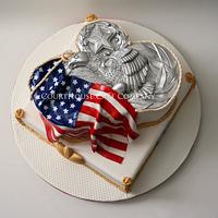 Air Force Retirement Cake