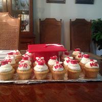 Graduation cake and cupcakes!