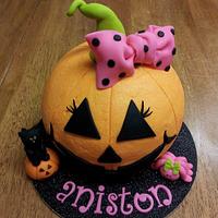 Halloween 1st Birthday w/Smash Cake