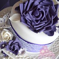 Purple Roses & Lace