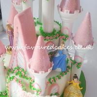 Enchanted Princess Castle Cake