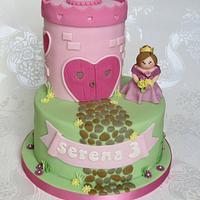 Princess Tower Cake