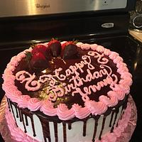 Tres Leches Birthday Cake