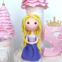 Princess Castle with Modelling Paste Figurines