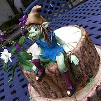 Woodland Cake and Imp