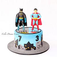 Sugar Batman Cake topper 