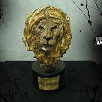Lion bust cake ( THE KING ) 