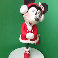 Minnie in the christmas