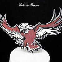 Hand Painted Manly Sea Eagles
