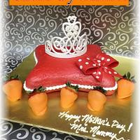 Princess Pillow Tiara Cake