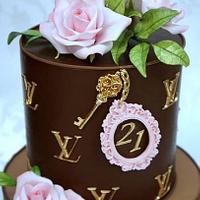 LOUIS VUITTON 21ST BIRTHDAY CAKE, Koula Kakopieros