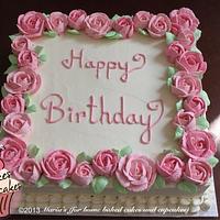 Birthday cake - cake by Maria's - CakesDecor