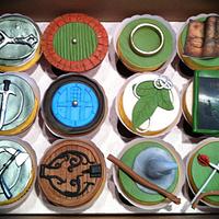 Hobbit cupcakes