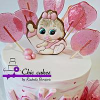 Cake for a very cute little princess 