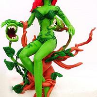 Poison Ivy sugar sculpture