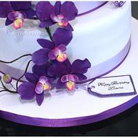 Purple Orchids