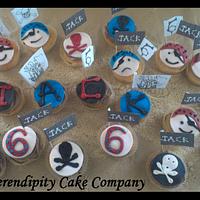 Pirate Beach Cupcakes