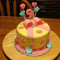 Girls Birthday Cake